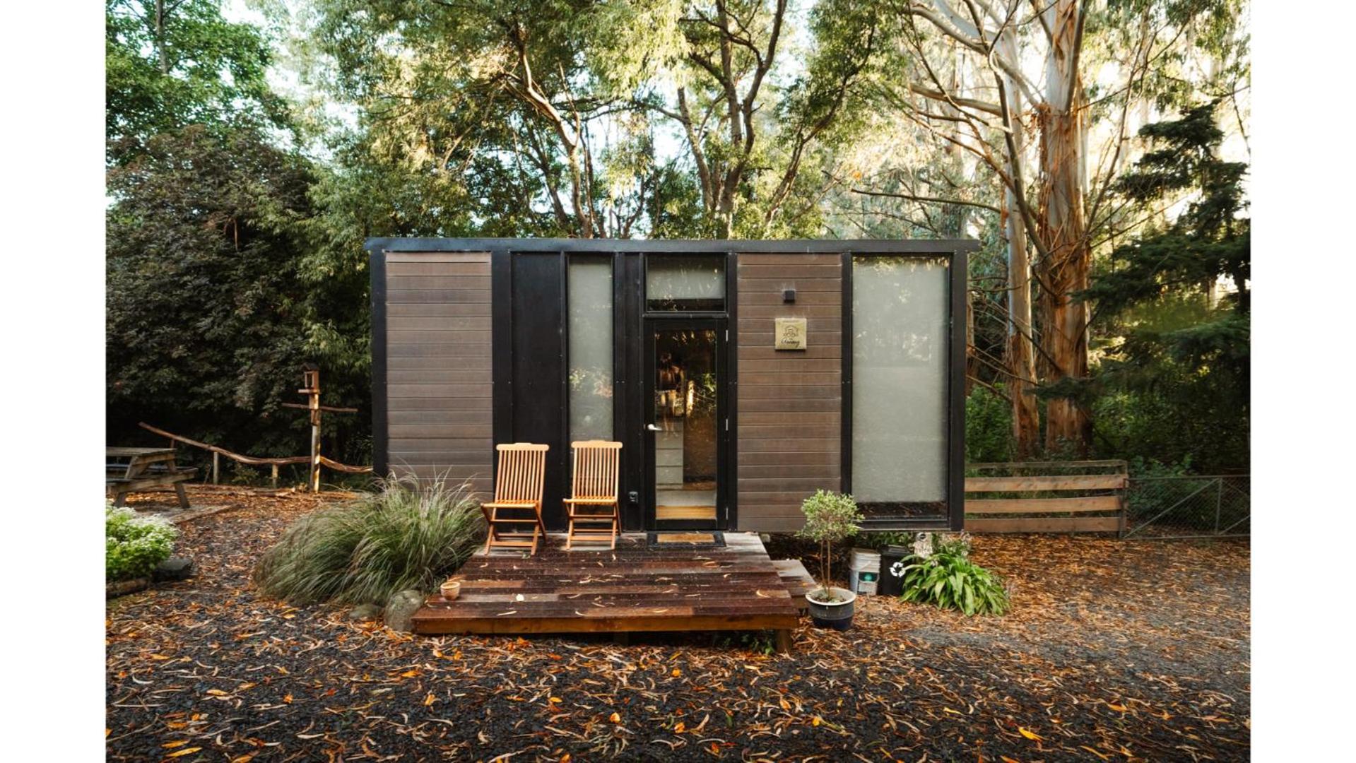 فيلا Pekapeka Tiny House By Tiny Away Owaka المظهر الخارجي الصورة