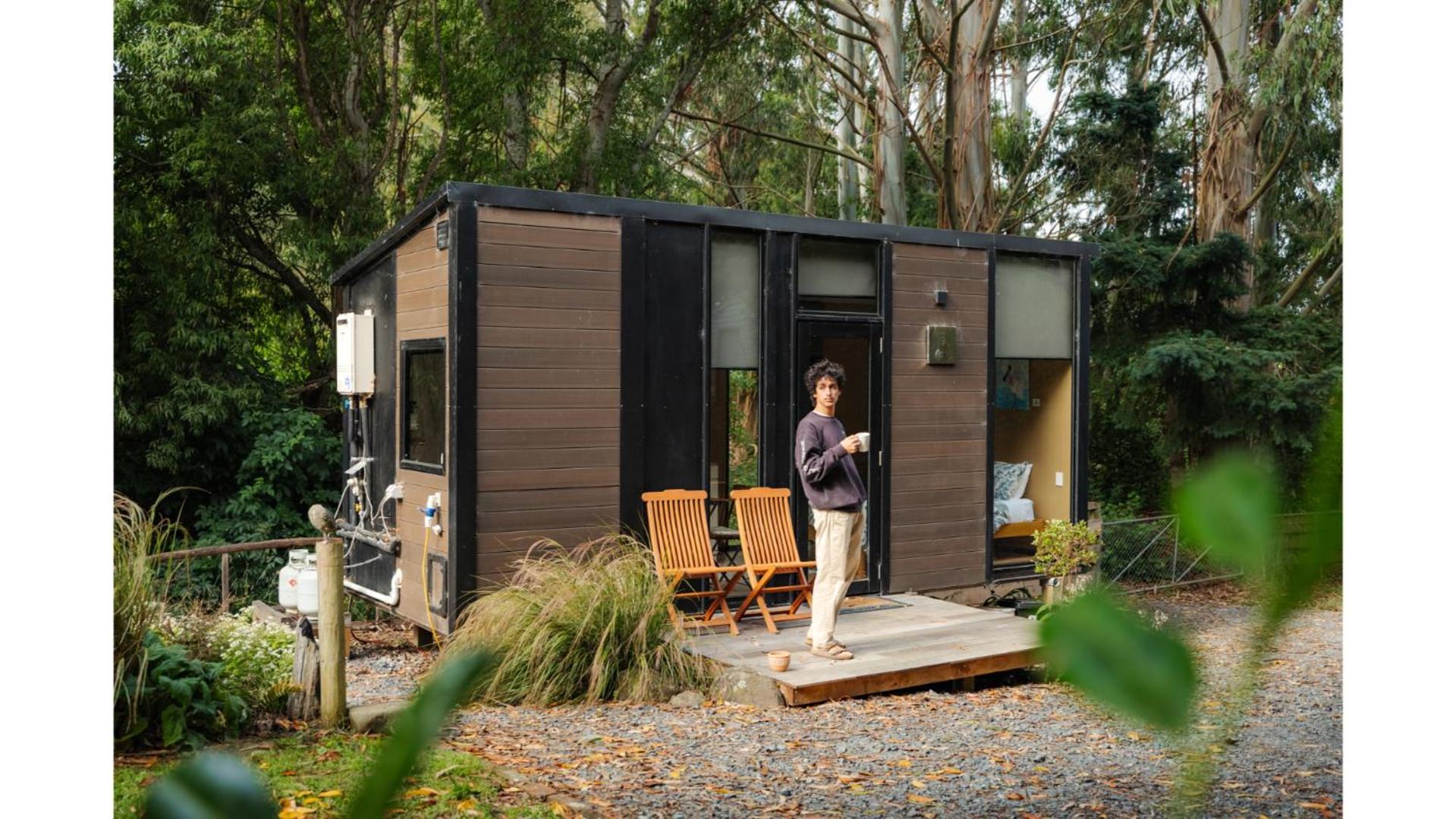 فيلا Pekapeka Tiny House By Tiny Away Owaka المظهر الخارجي الصورة
