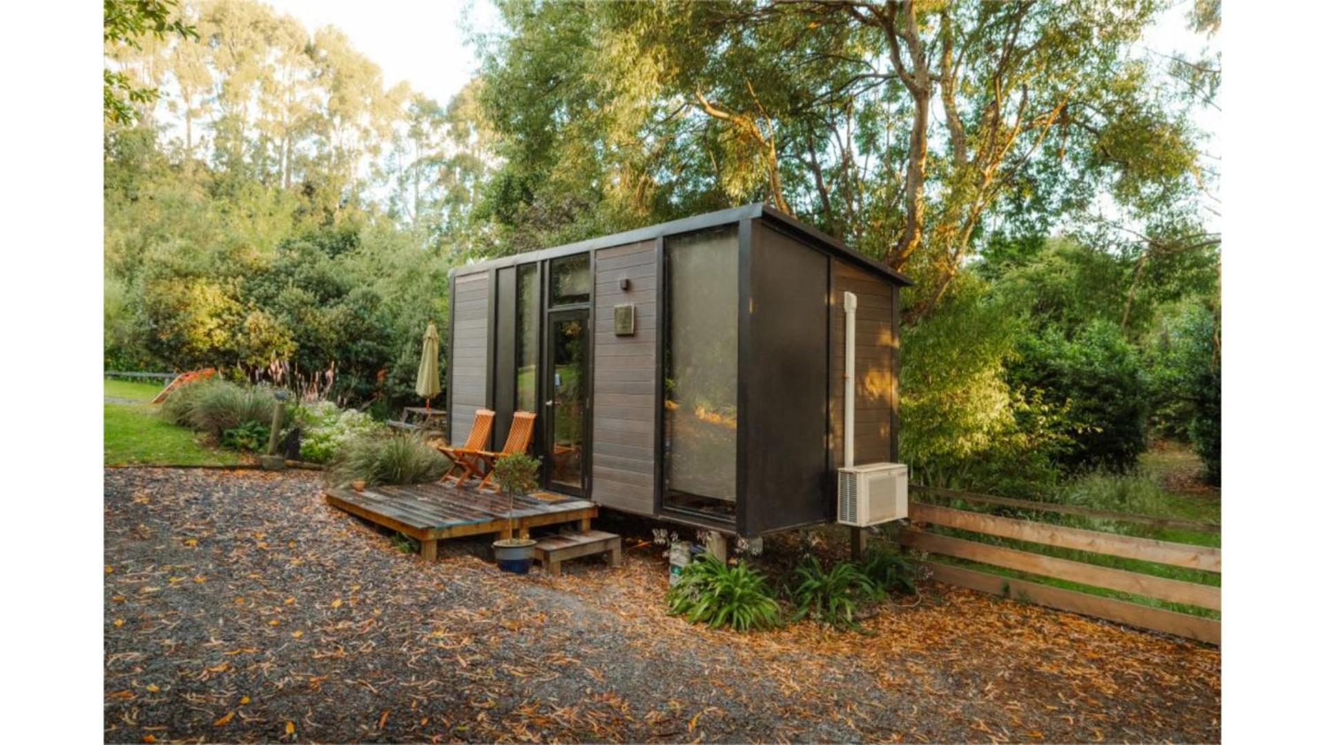 فيلا Pekapeka Tiny House By Tiny Away Owaka المظهر الخارجي الصورة